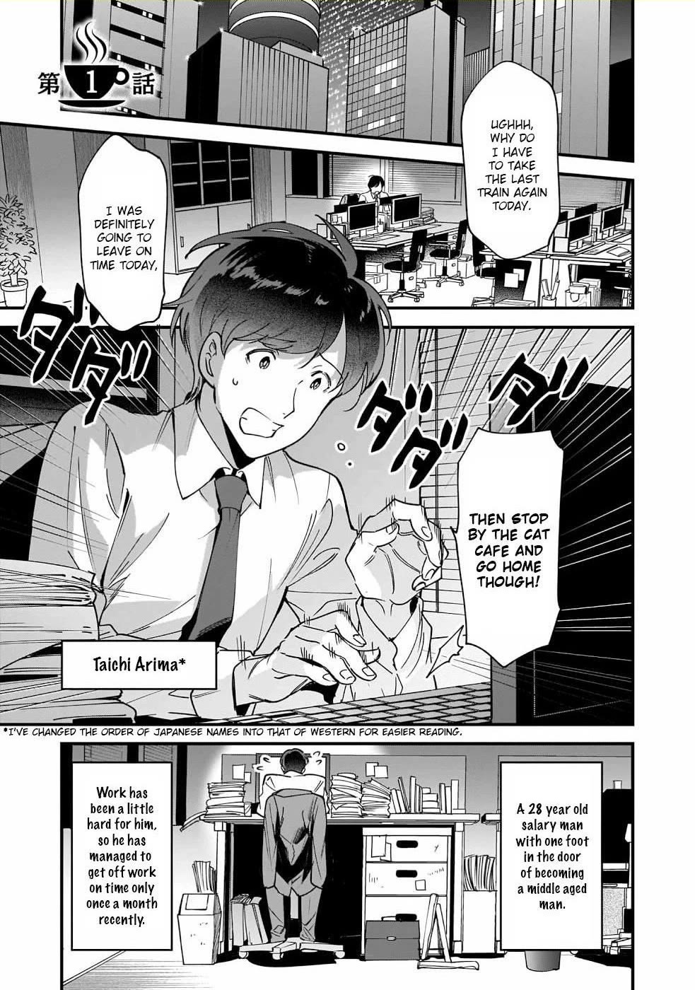 Isekai Mofumofu Cafe Chapter 1 page 5 - Chapter 1: Chapter-1