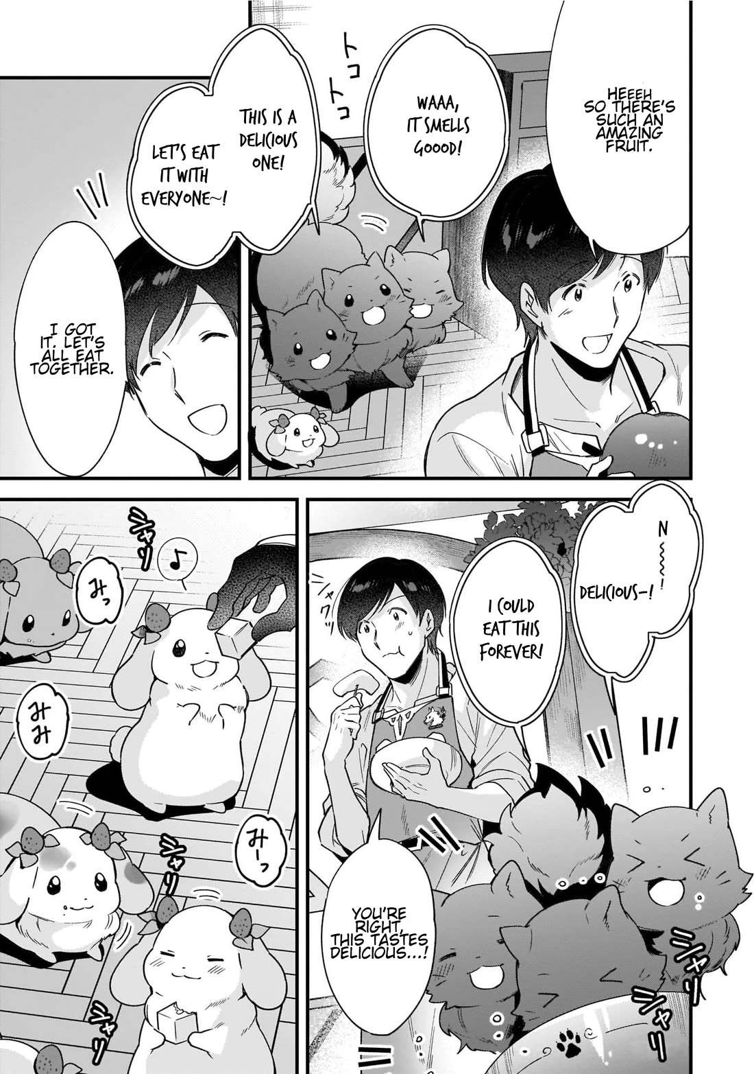 Isekai Mofumofu Cafe Chapter 11.5 page 11 - Chapter 11.5: My New Home is Lively and Fun