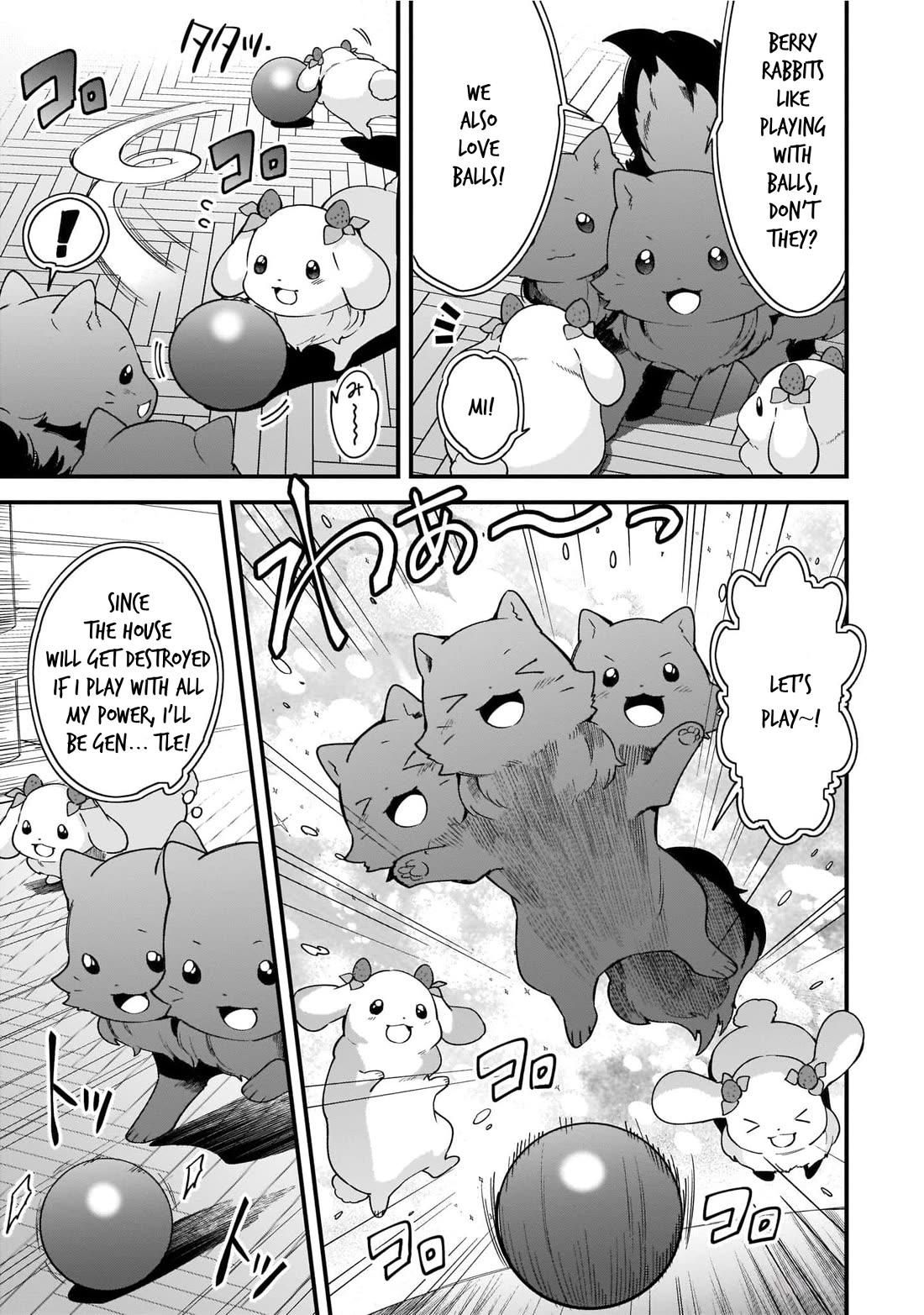 Isekai Mofumofu Cafe Chapter 11.5 page 3 - Chapter 11.5: My New Home is Lively and Fun