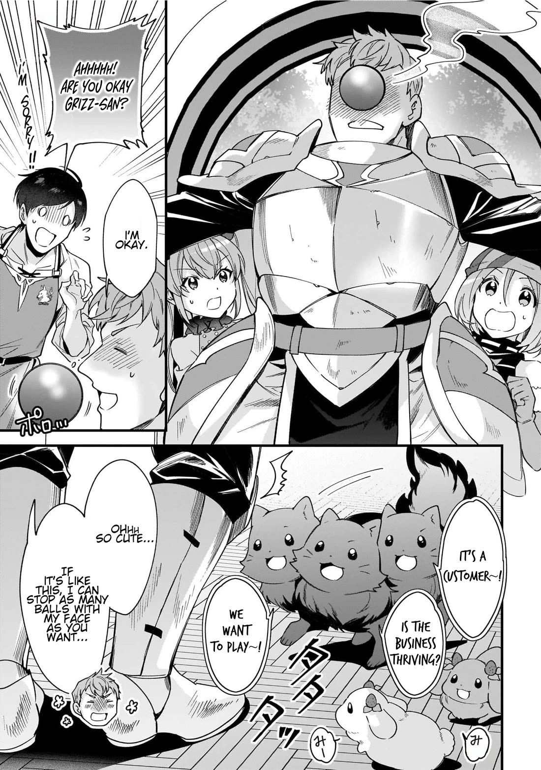 Isekai Mofumofu Cafe Chapter 11.5 page 9 - Chapter 11.5: My New Home is Lively and Fun