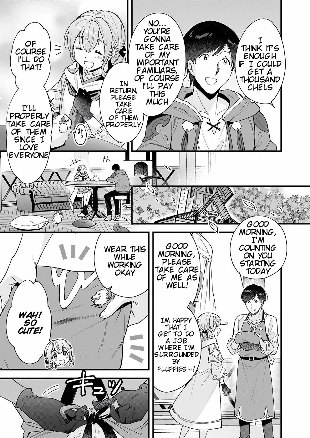 Isekai Mofumofu Cafe Chapter 11 page 17 - Chapter 11