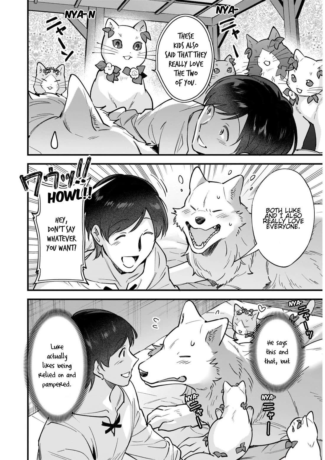 Isekai Mofumofu Cafe Chapter 16.5 page 12 - Chapter 16.5: On the Way Back to Mofumofu Cafe