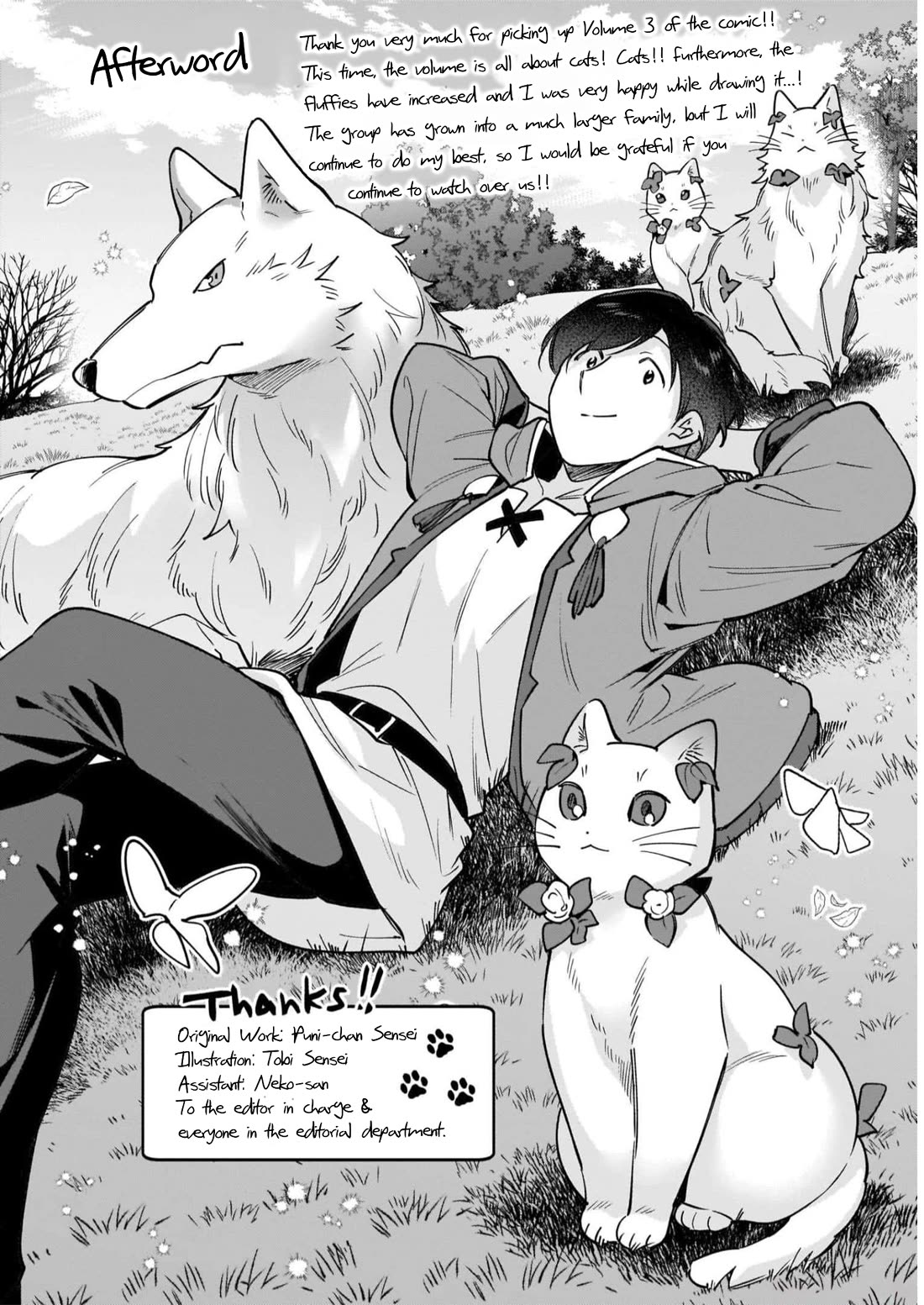 Isekai Mofumofu Cafe Chapter 16.5 page 17 - Chapter 16.5: On the Way Back to Mofumofu Cafe