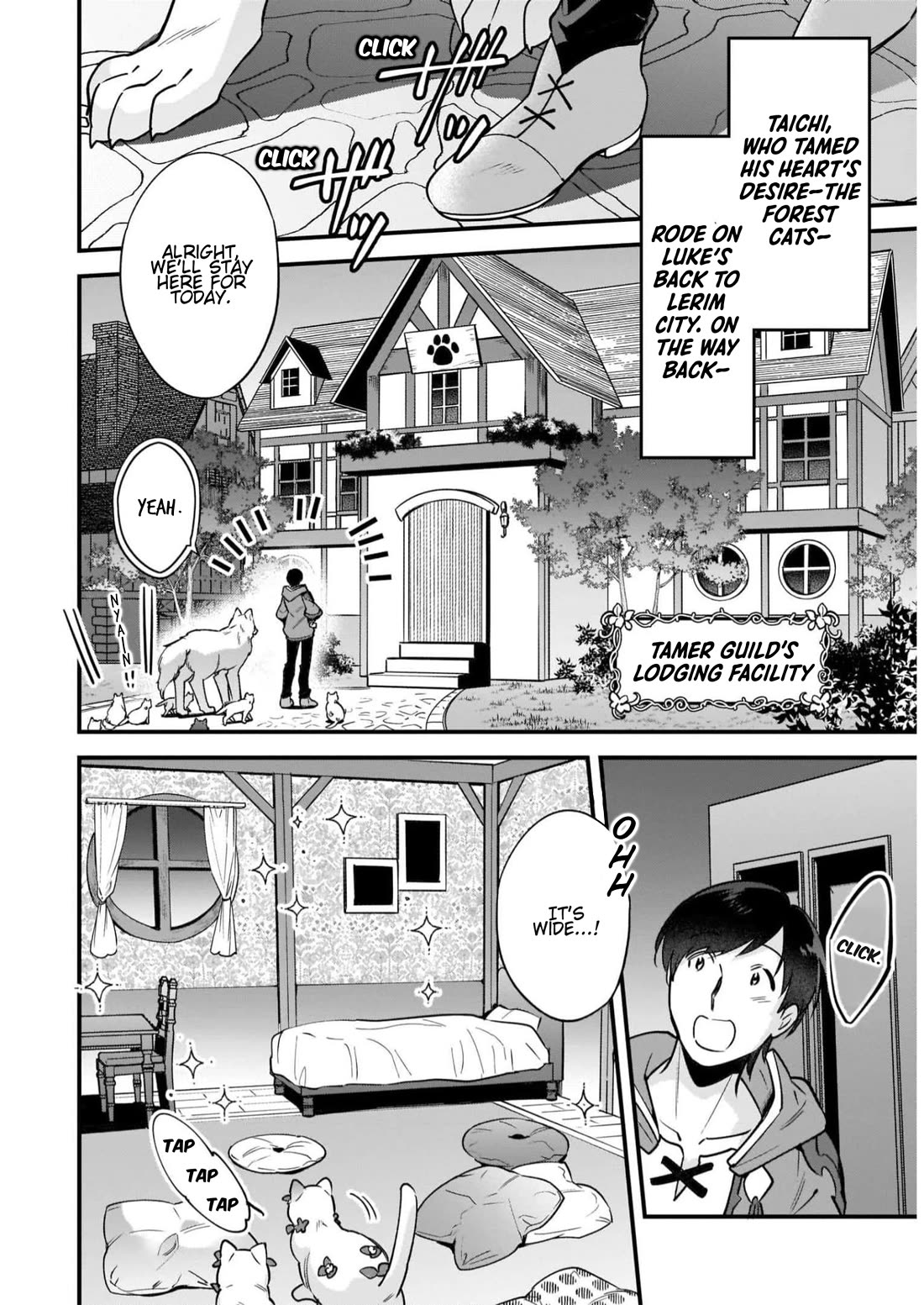 Isekai Mofumofu Cafe Chapter 16.5 page 2 - Chapter 16.5: On the Way Back to Mofumofu Cafe