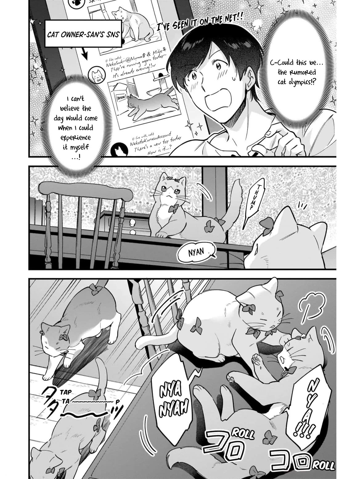 Isekai Mofumofu Cafe Chapter 16.5 page 6 - Chapter 16.5: On the Way Back to Mofumofu Cafe