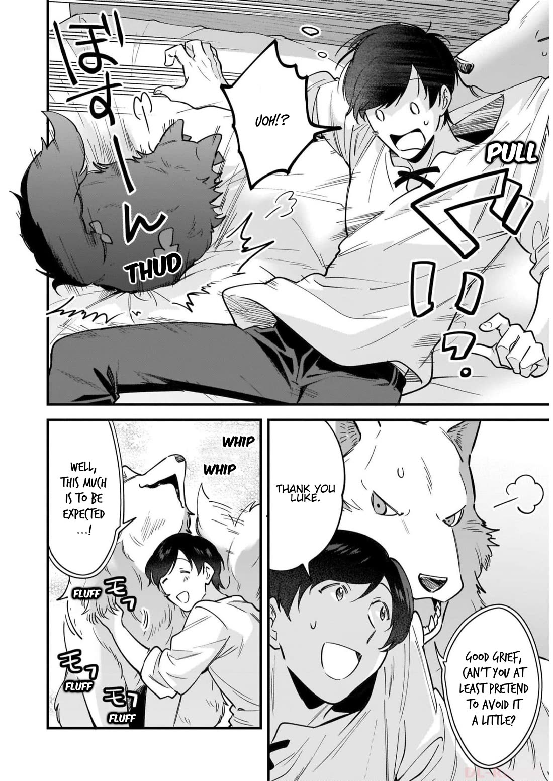 Isekai Mofumofu Cafe Chapter 16.5 page 8 - Chapter 16.5: On the Way Back to Mofumofu Cafe