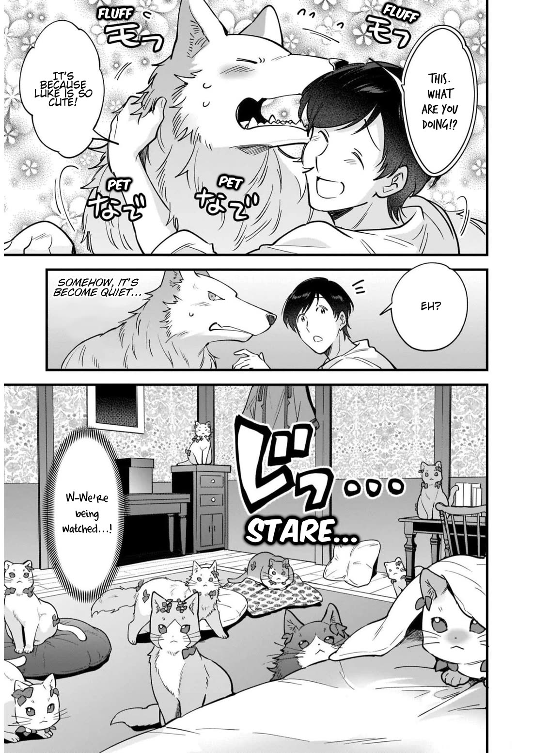 Isekai Mofumofu Cafe Chapter 16.5 page 9 - Chapter 16.5: On the Way Back to Mofumofu Cafe