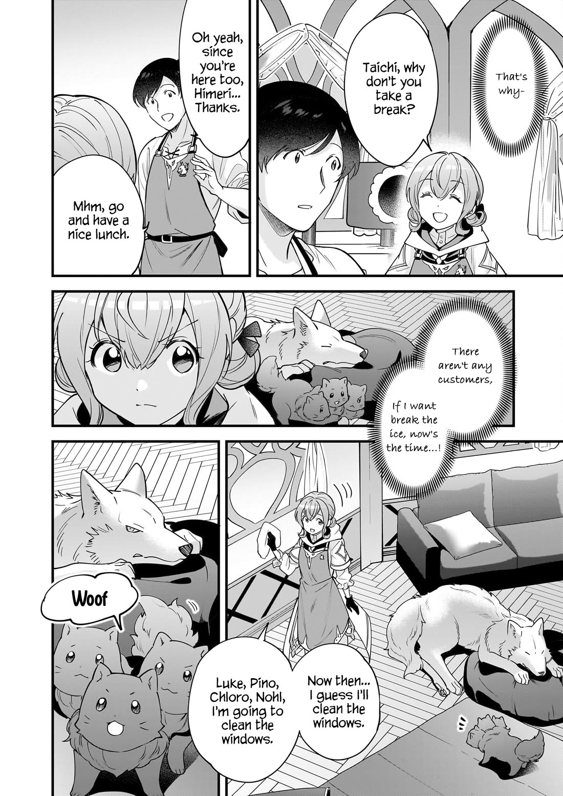 Isekai Mofumofu Cafe Chapter 21 page 21 - Chapter 21