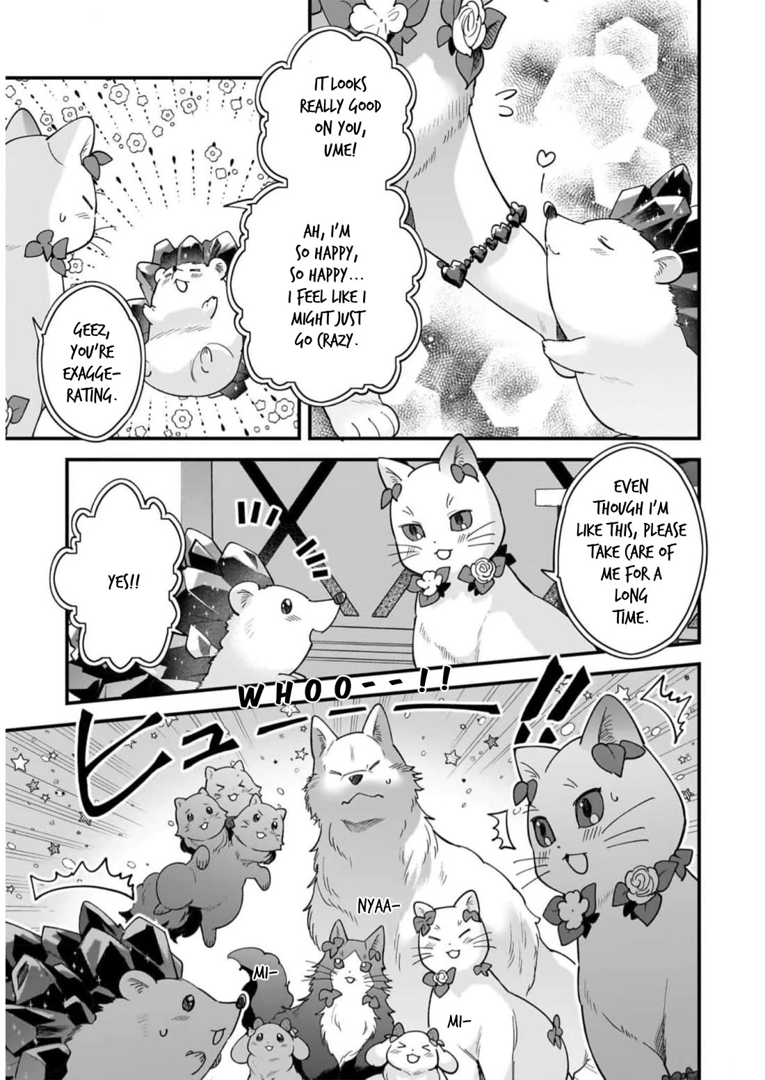 Isekai Mofumofu Cafe Chapter 22.5 page 5 - Chapter 22.5: Celebration Cake