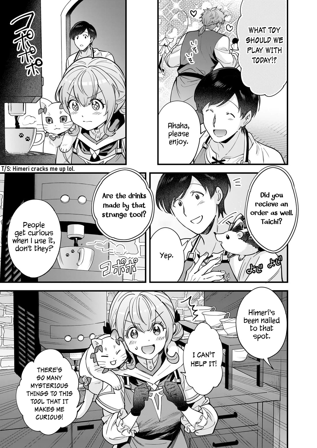 Isekai Mofumofu Cafe Chapter 23 page 12 - Chapter 23