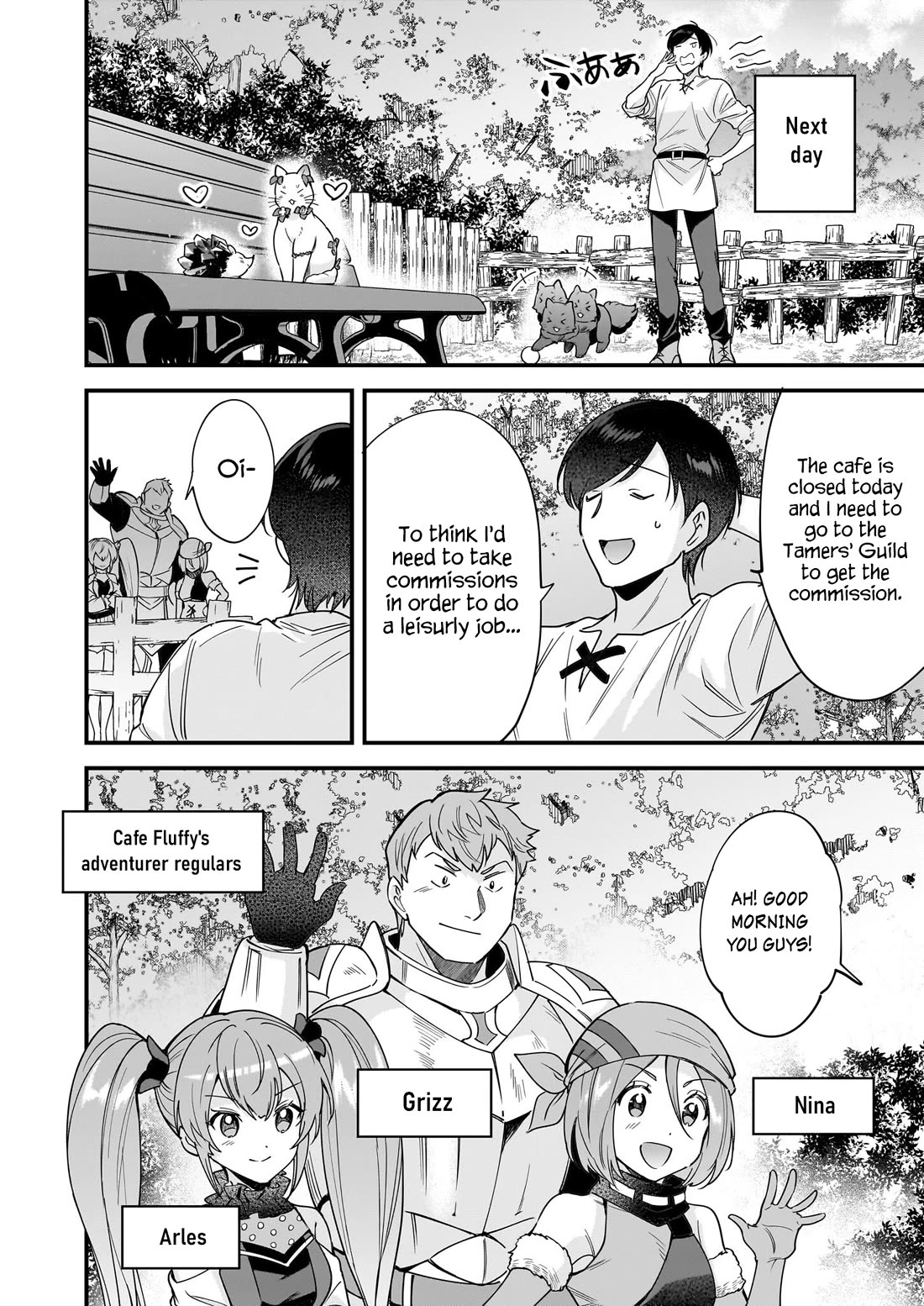 Isekai Mofumofu Cafe Chapter 25 page 17 - Chapter 25