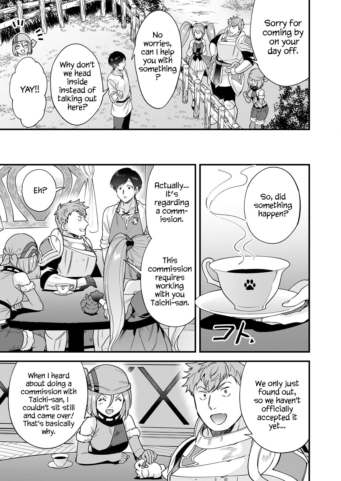 Isekai Mofumofu Cafe Chapter 25 page 18 - Chapter 25