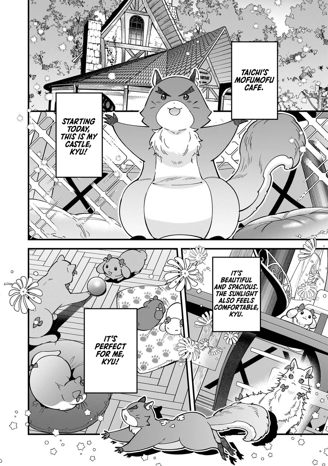 Isekai Mofumofu Cafe Chapter 27.5 page 2 - Chapter 27.5: Chief Arrived at Mofumofu Cafe!