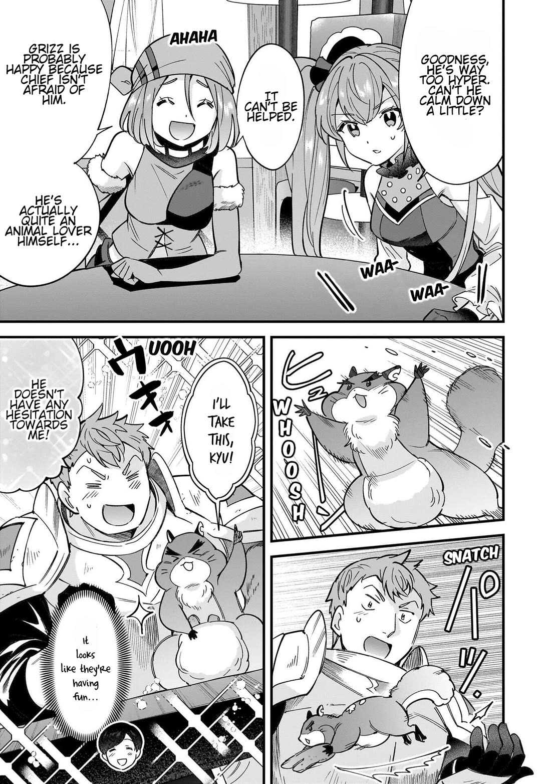 Isekai Mofumofu Cafe Chapter 27.5 page 9 - Chapter 27.5: Chief Arrived at Mofumofu Cafe!