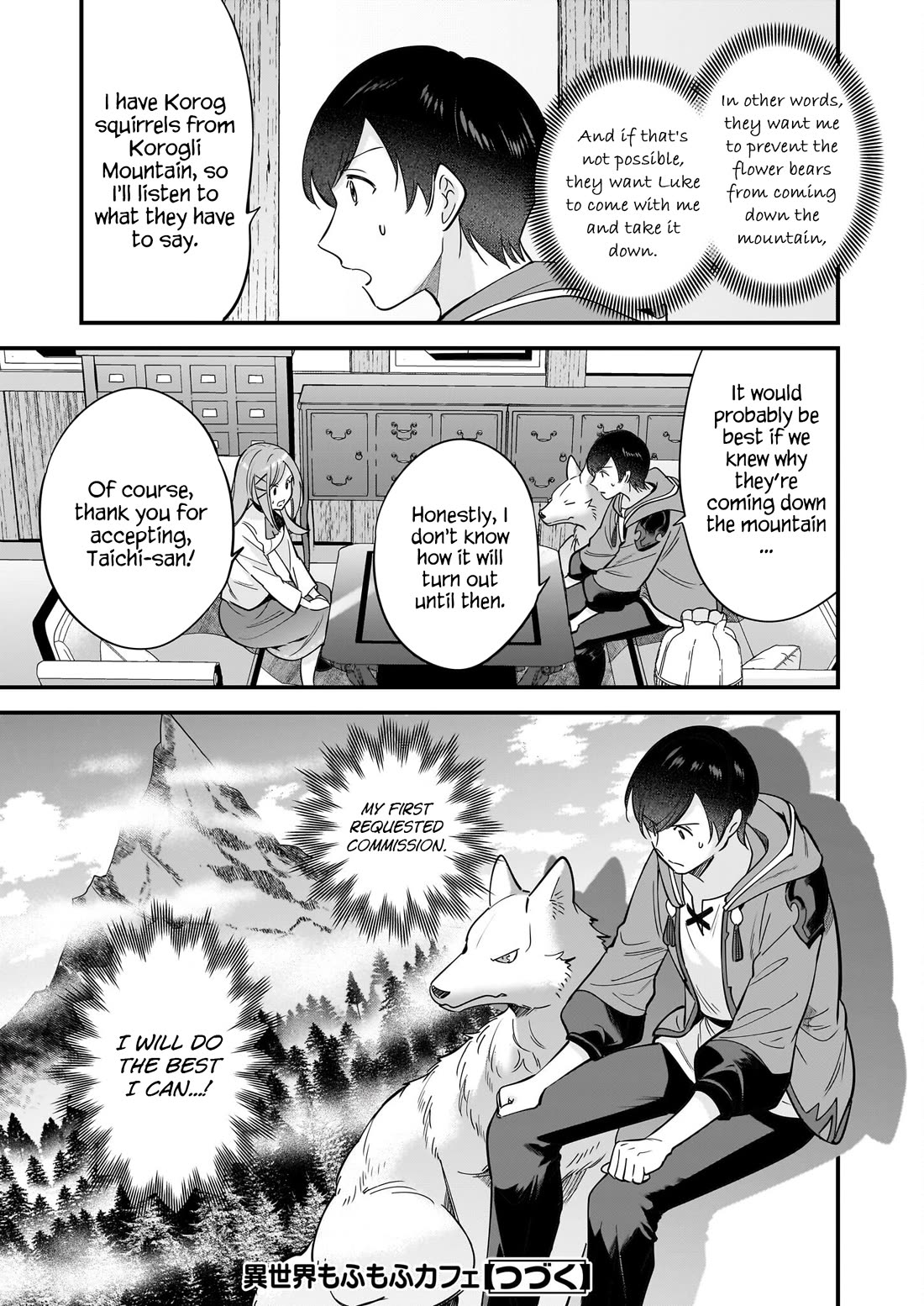 Isekai Mofumofu Cafe Chapter 27 page 28 - Chapter 27
