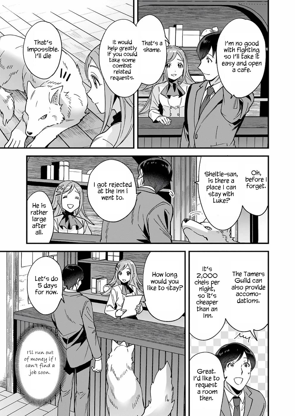 Isekai Mofumofu Cafe Chapter 3 page 12 - Chapter 3