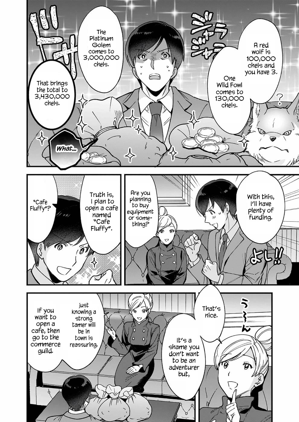 Isekai Mofumofu Cafe Chapter 3 page 19 - Chapter 3