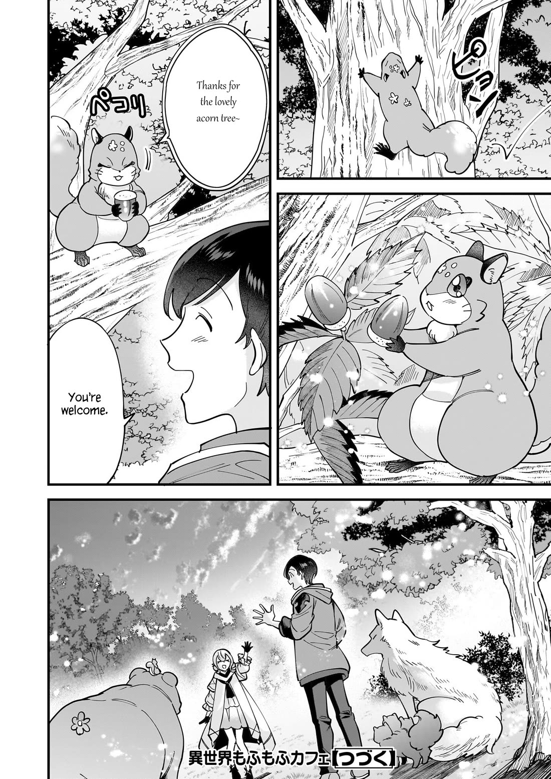 Isekai Mofumofu Cafe Chapter 31 page 33 - Chapter 31