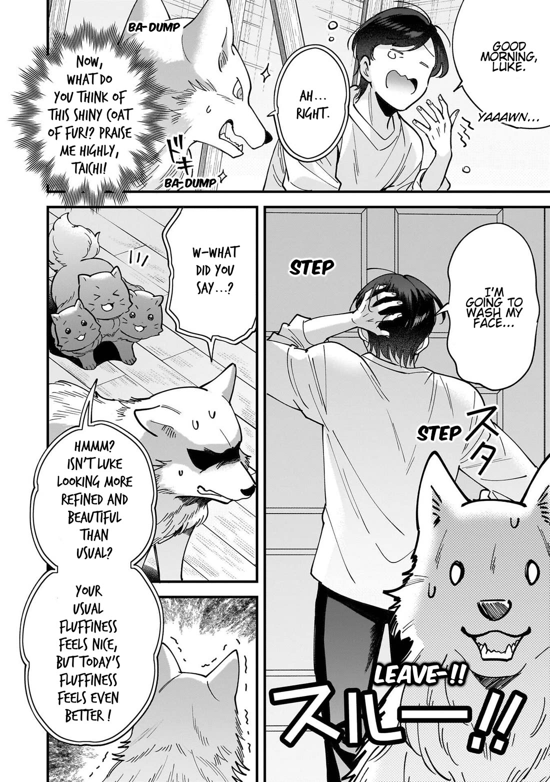 Isekai Mofumofu Cafe Chapter 32.5 page 6 - Chapter 32.5: A Stylish Luke