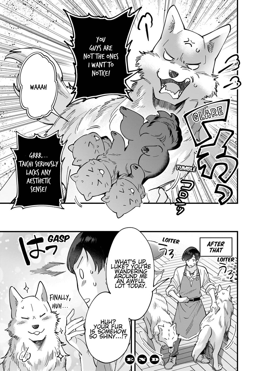 Isekai Mofumofu Cafe Chapter 32.5 page 7 - Chapter 32.5: A Stylish Luke