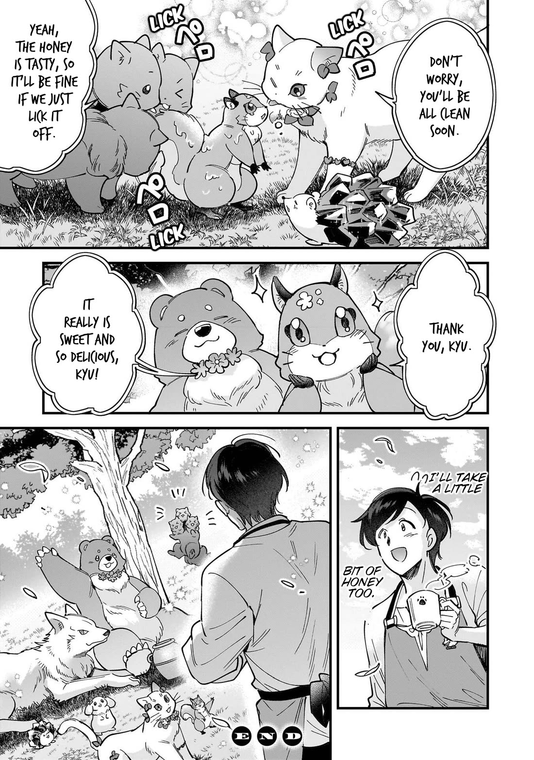 Isekai Mofumofu Cafe Chapter 32.6 page 9 - Chapter 32.6: Fluffies' Shopping
