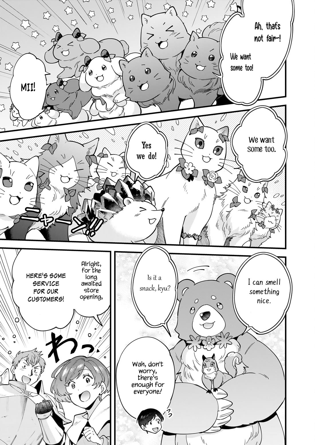 Isekai Mofumofu Cafe Chapter 32 page 28 - Chapter 32 [END]