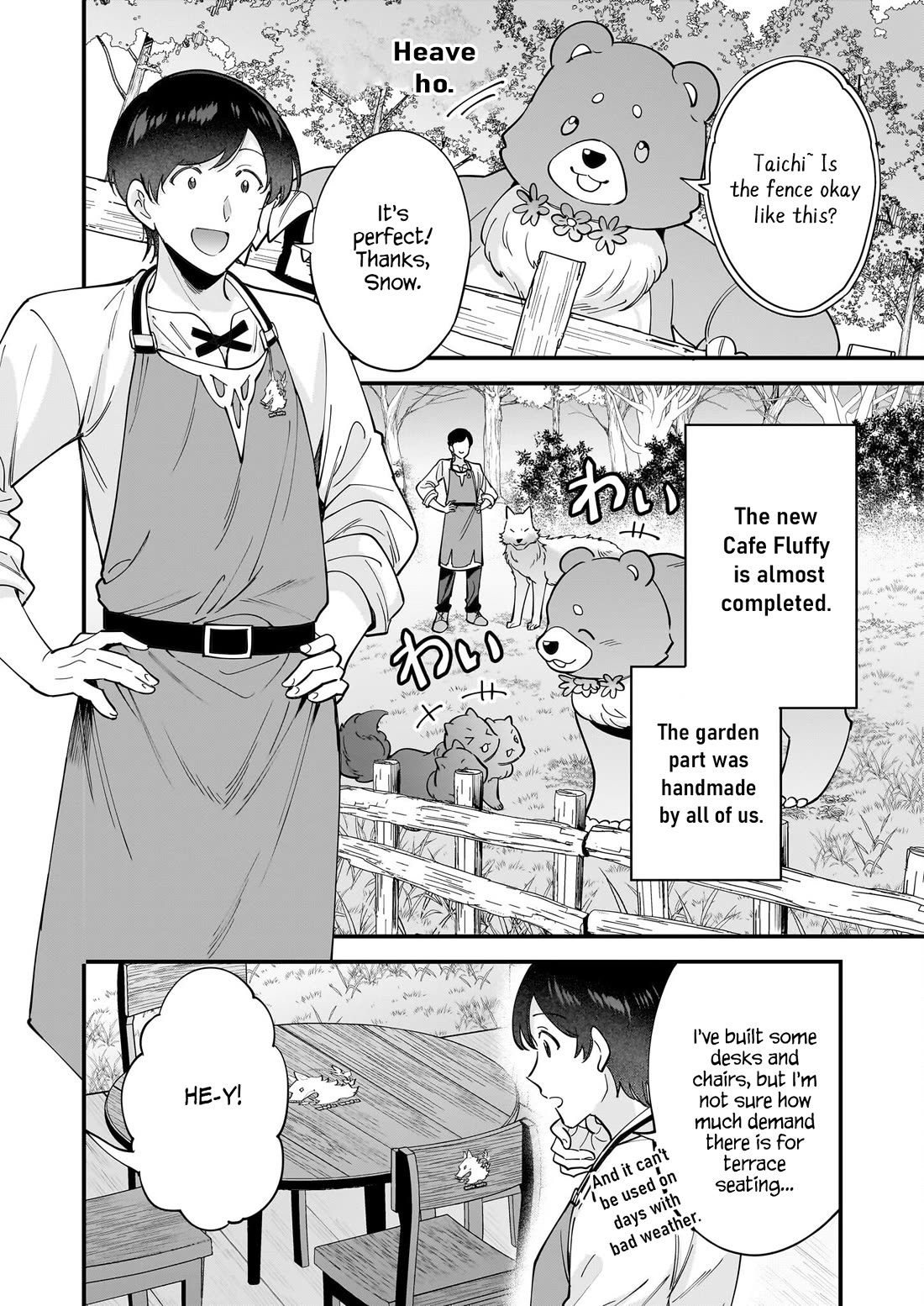 Isekai Mofumofu Cafe Chapter 32 page 3 - Chapter 32 [END]