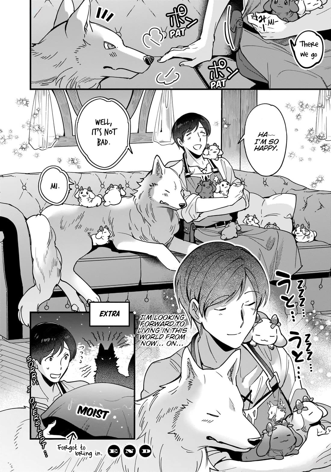 Isekai Mofumofu Cafe Chapter 5.5 page 12 - Chapter 5.5: Luke's Bead Cushion