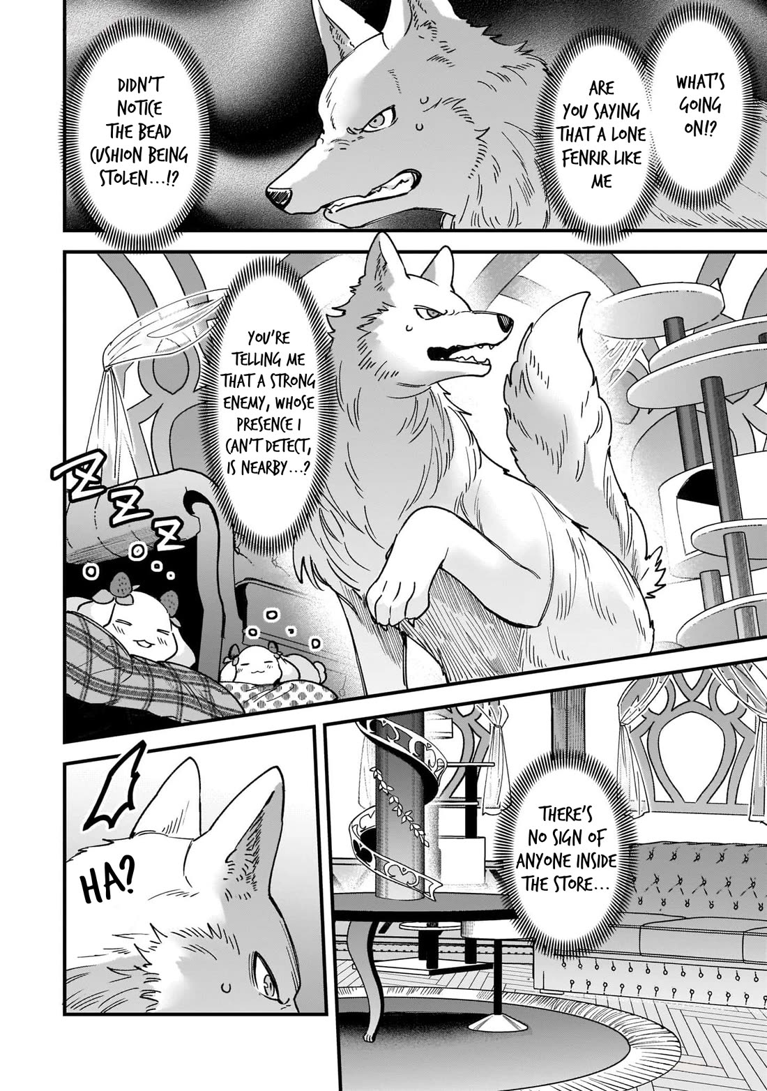 Isekai Mofumofu Cafe Chapter 5.5 page 6 - Chapter 5.5: Luke's Bead Cushion
