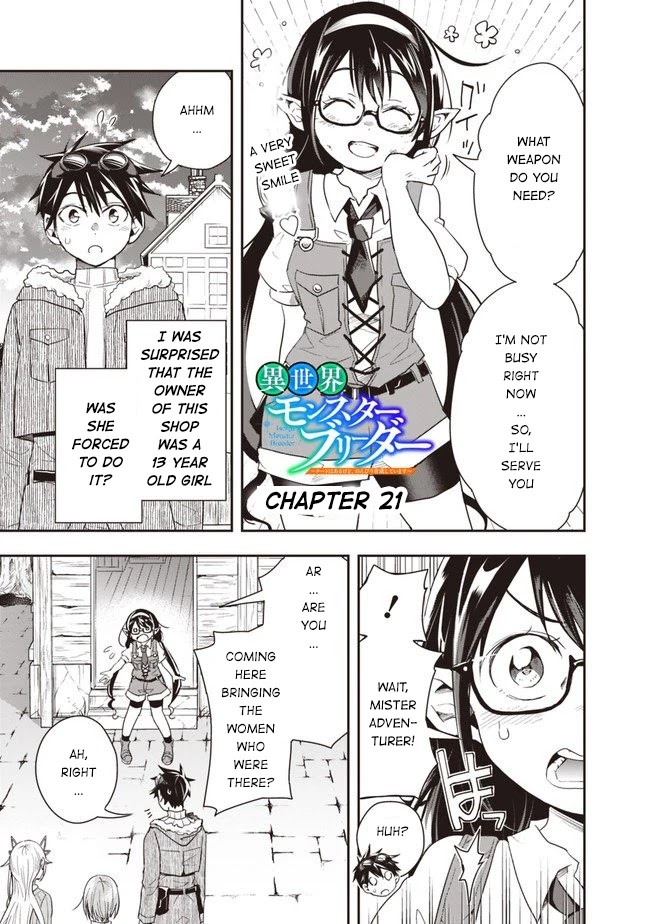 Isekai Monster Breeder Chapter 21 page 2 - Chapter 21