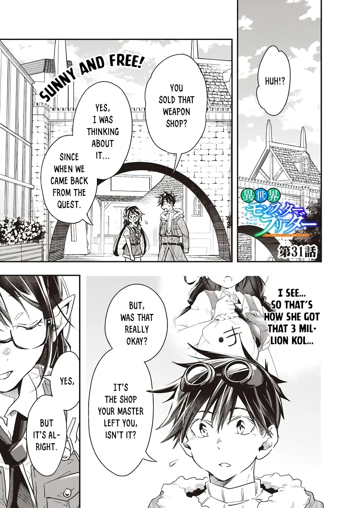 Isekai Monster Breeder Chapter 31 page 1 - Chapter 31