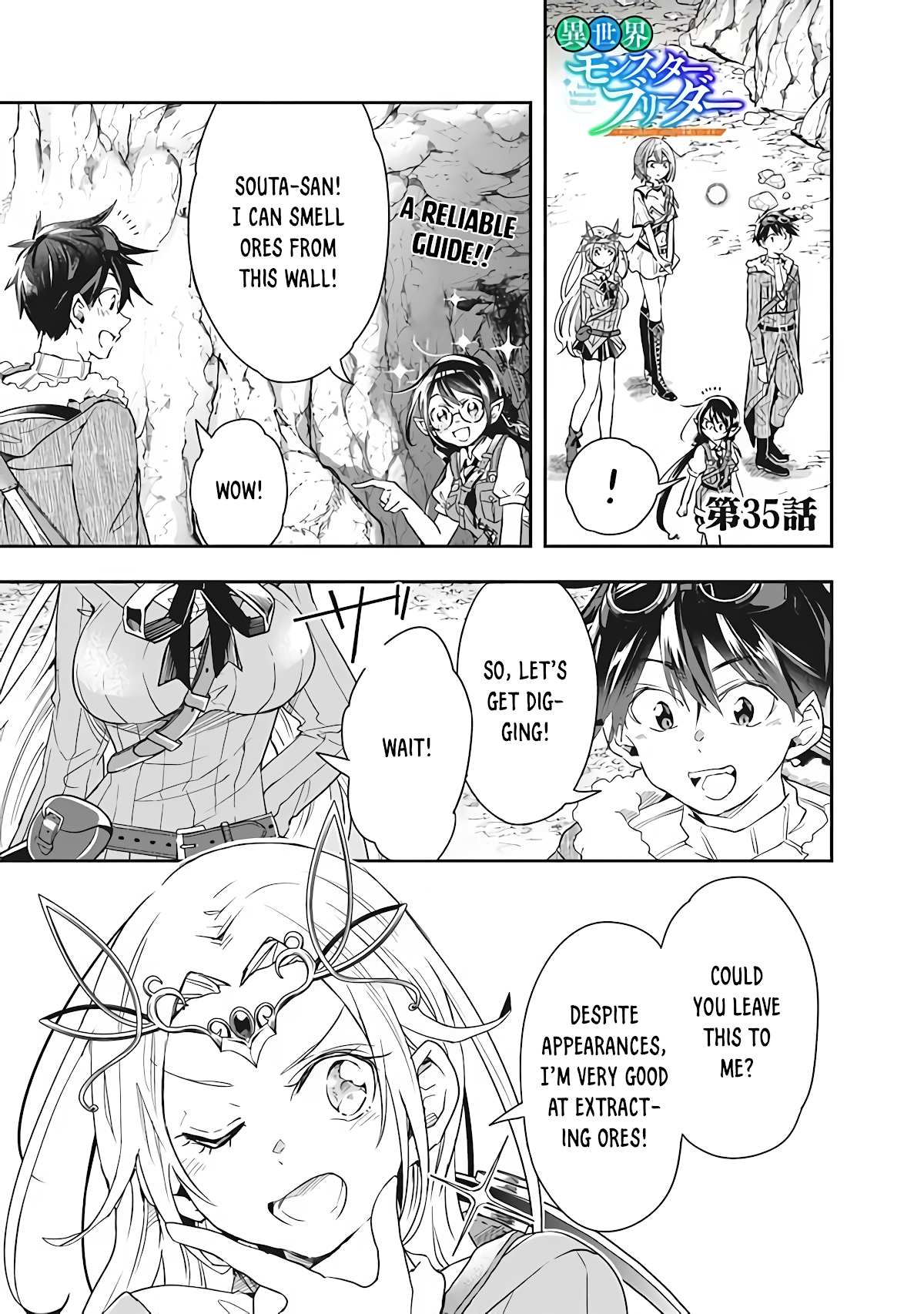 Isekai Monster Breeder Chapter 35 page 1 - Chapter 35
