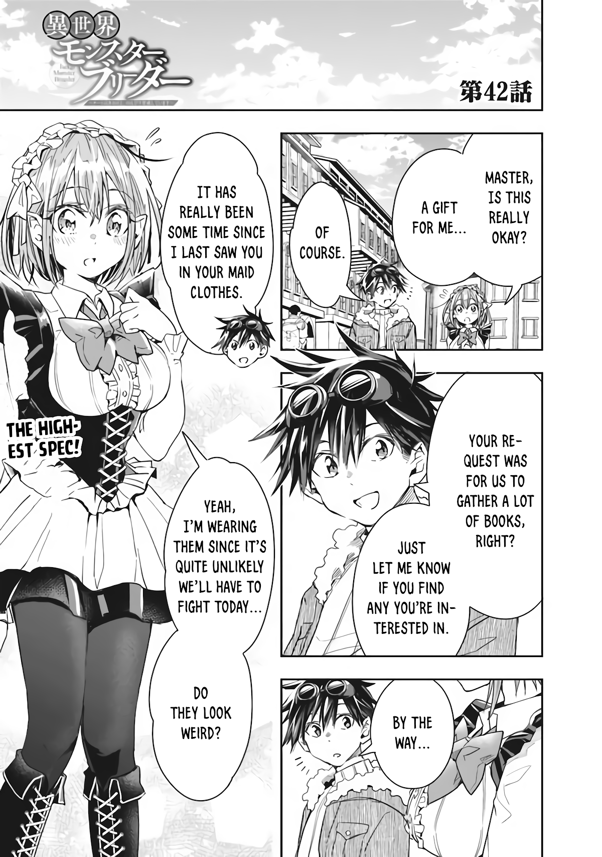 Isekai Monster Breeder Chapter 42 page 1 - Chapter 42