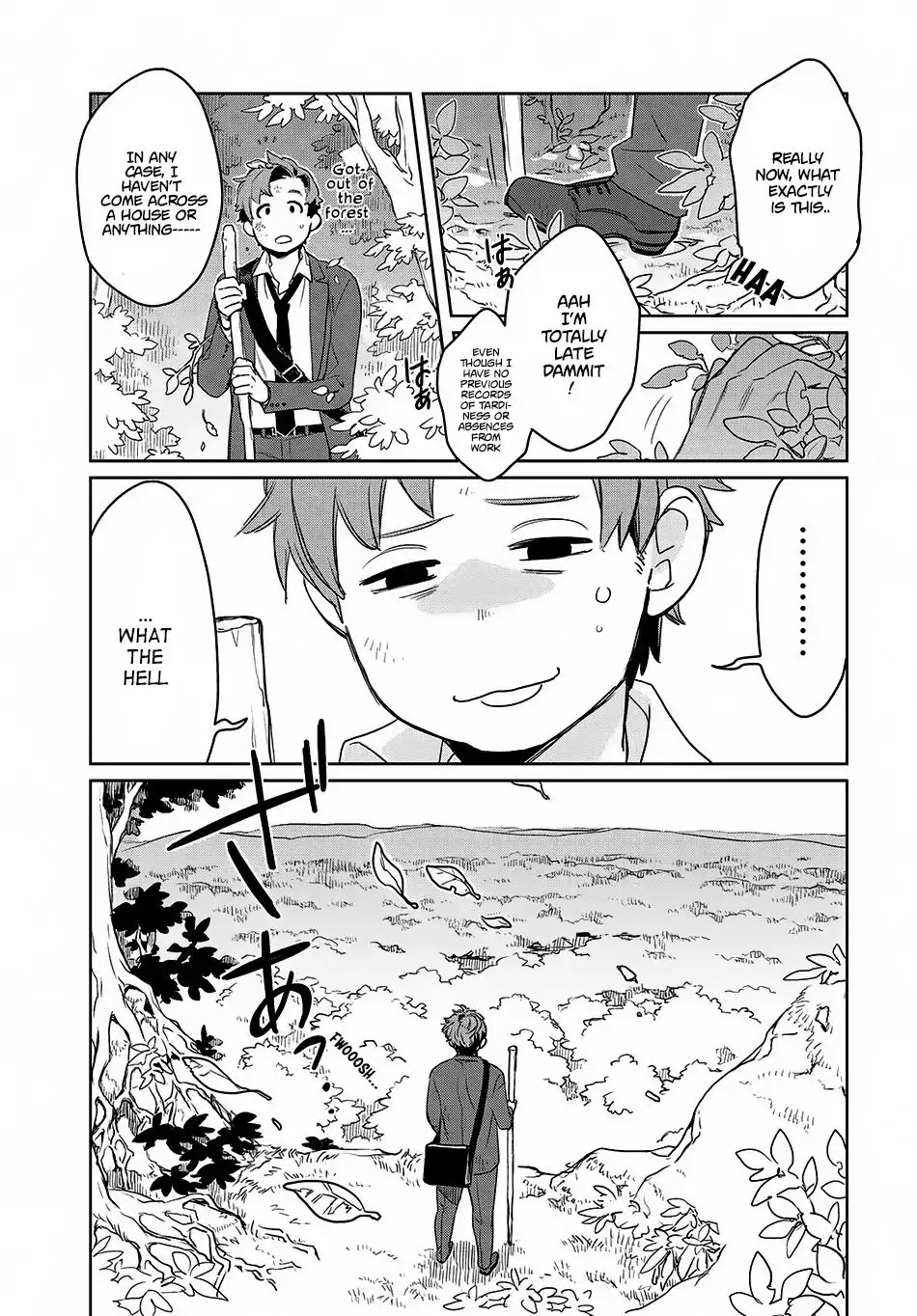 Isekai ni Kita Mitai dakedo Ikanisureba Yoi no Darou Chapter 1 page 12 - Chapter 1