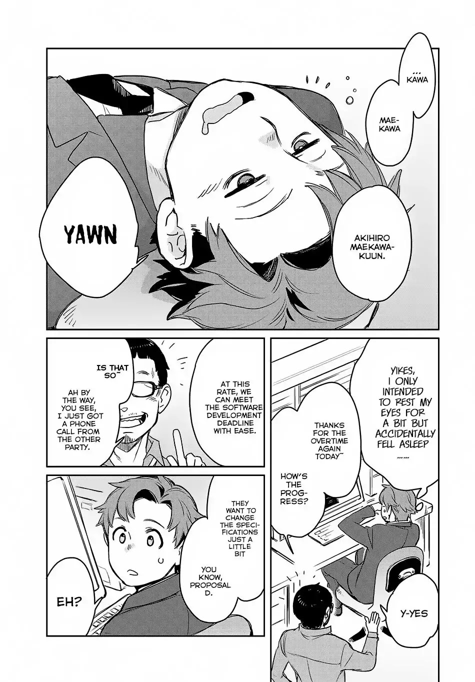 Isekai ni Kita Mitai dakedo Ikanisureba Yoi no Darou Chapter 1 page 4 - Chapter 1