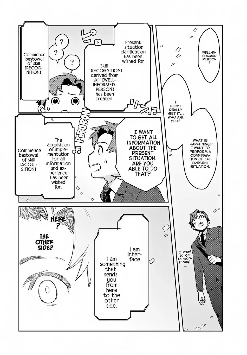 Isekai ni Kita Mitai dakedo Ikanisureba Yoi no Darou Chapter 1 page 9 - Chapter 1