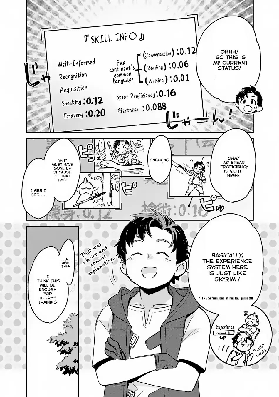 Isekai ni Kita Mitai dakedo Ikanisureba Yoi no Darou Chapter 4 page 12 - Chapter 4