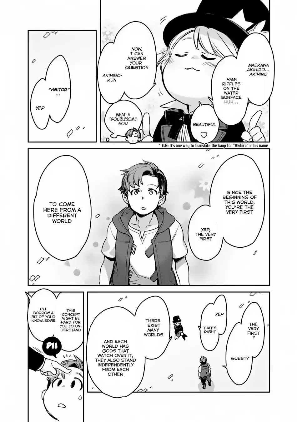 Isekai ni Kita Mitai dakedo Ikanisureba Yoi no Darou Chapter 4 page 22 - Chapter 4