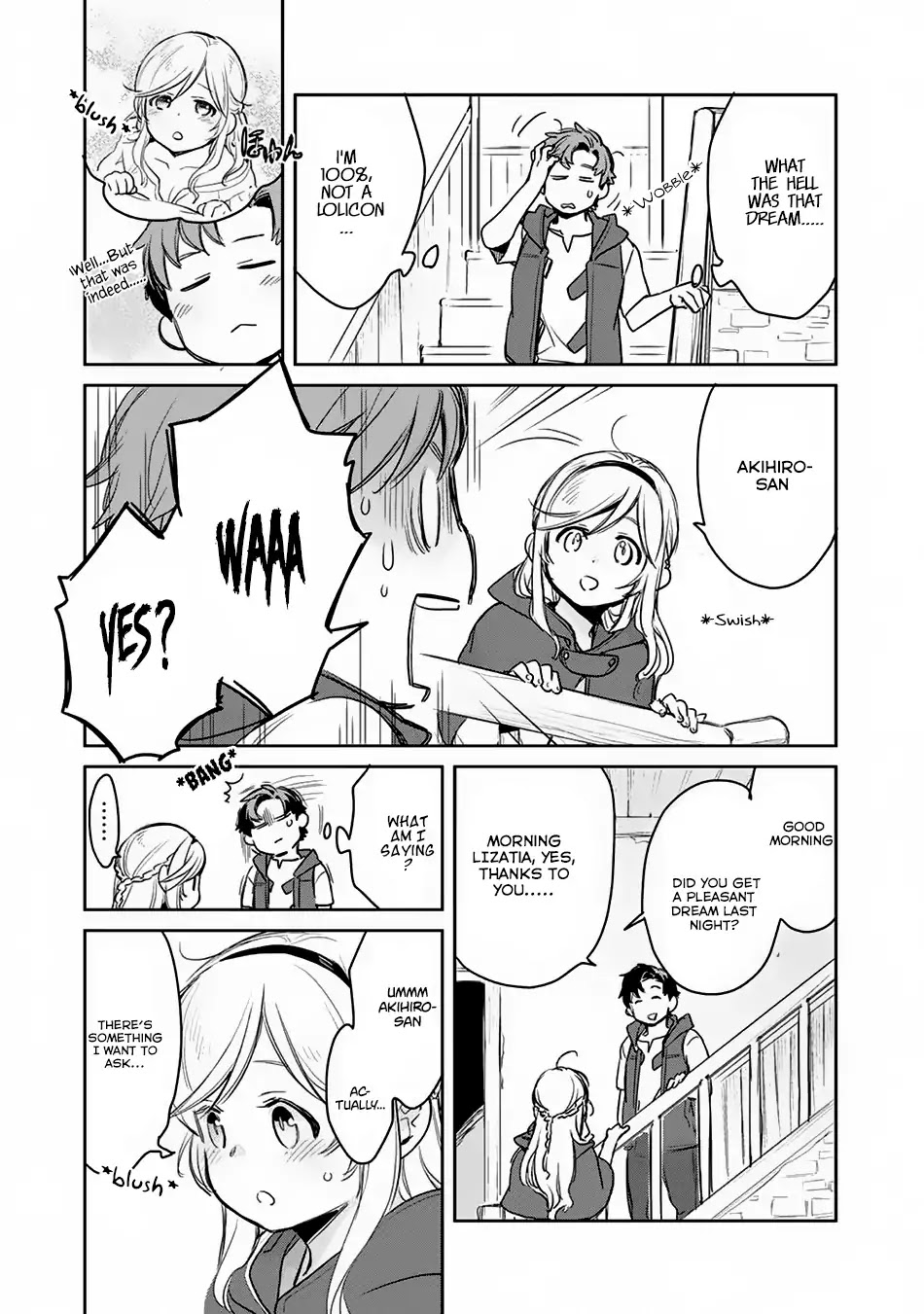Isekai ni Kita Mitai dakedo Ikanisureba Yoi no Darou Chapter 4 page 7 - Chapter 4