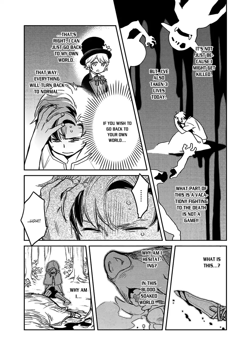 Isekai ni Kita Mitai dakedo Ikanisureba Yoi no Darou Chapter 6 page 10 - Chapter 6
