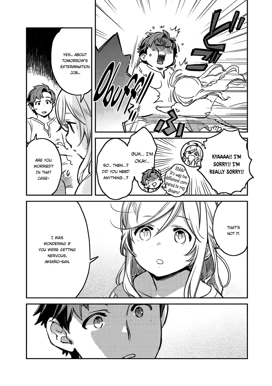 Isekai ni Kita Mitai dakedo Ikanisureba Yoi no Darou Chapter 6 page 14 - Chapter 6