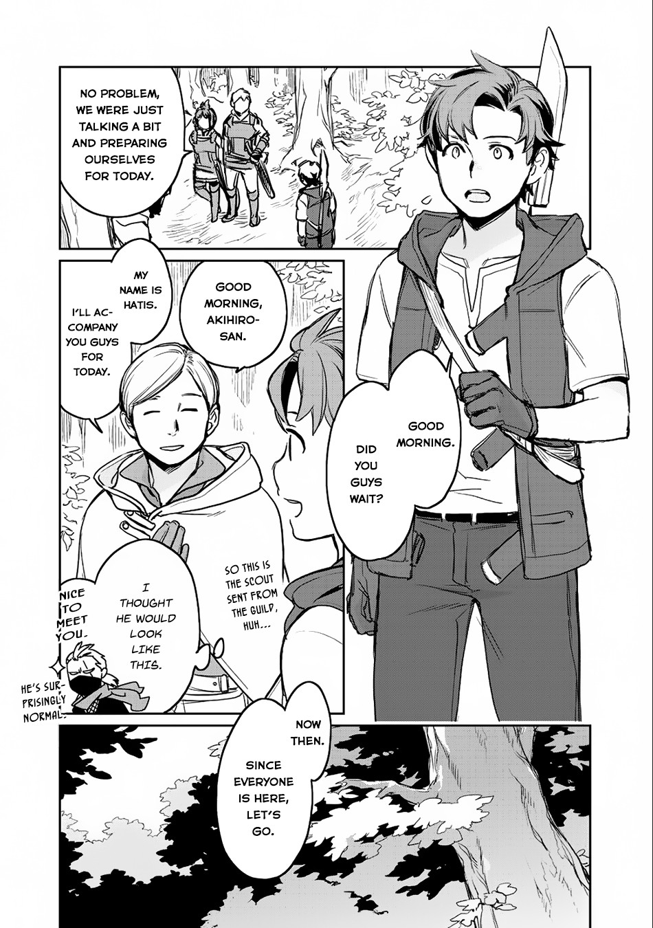 Isekai ni Kita Mitai dakedo Ikanisureba Yoi no Darou Chapter 7 page 9 - Chapter 7