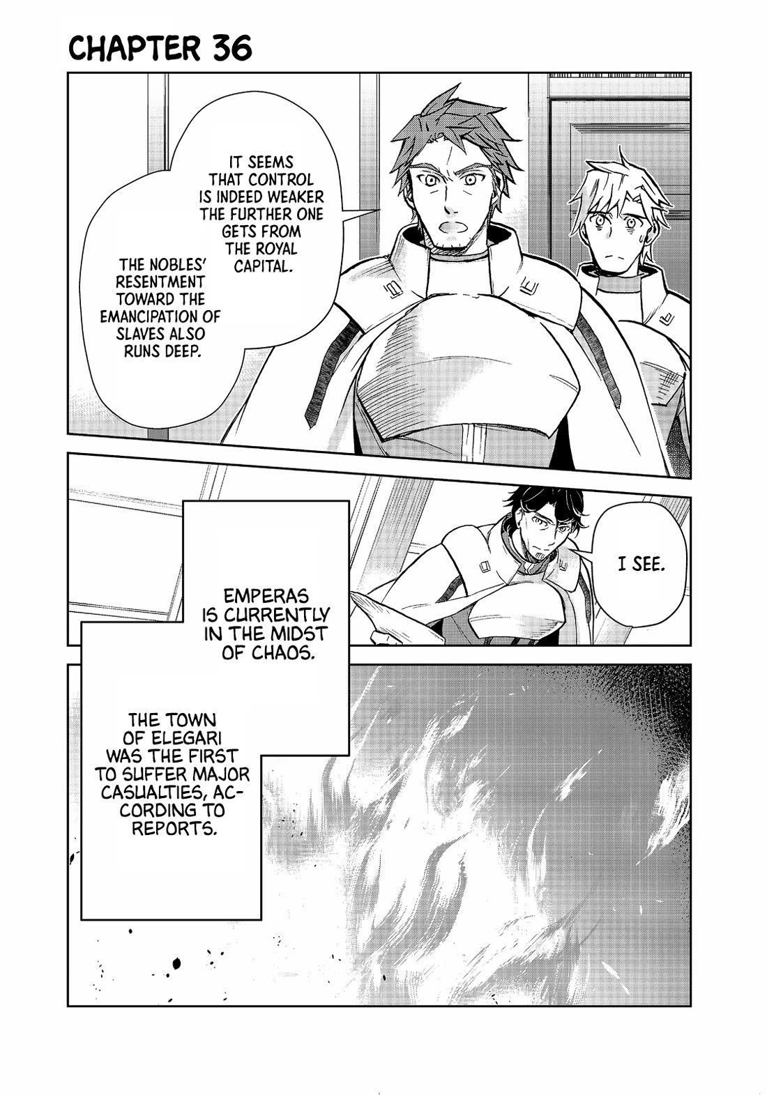 Isekai ni Otosareta… Jouka wa Kihon! Chapter 36 page 1 - Chapter 36