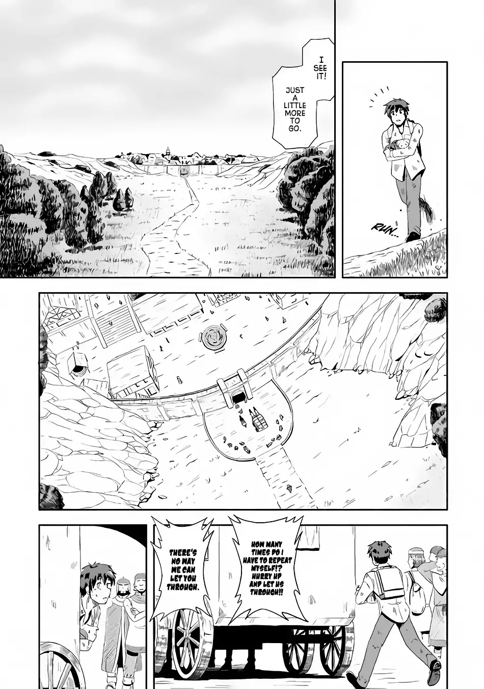 Isekai ni Tobasareta Ossan wa Doko e Iku? Chapter 1 page 10 - Chapter 1