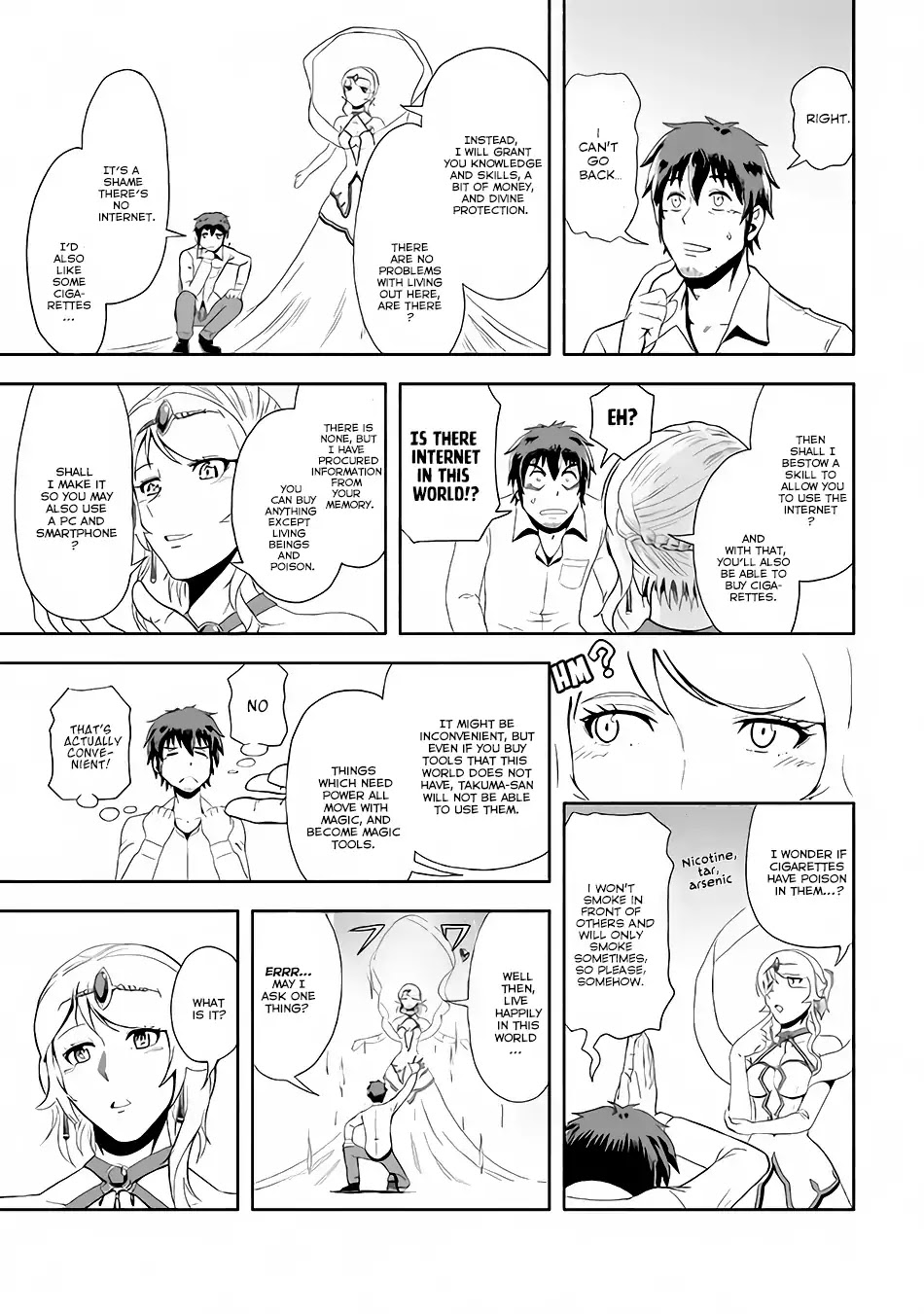 Isekai ni Tobasareta Ossan wa Doko e Iku? Chapter 1 page 22 - Chapter 1