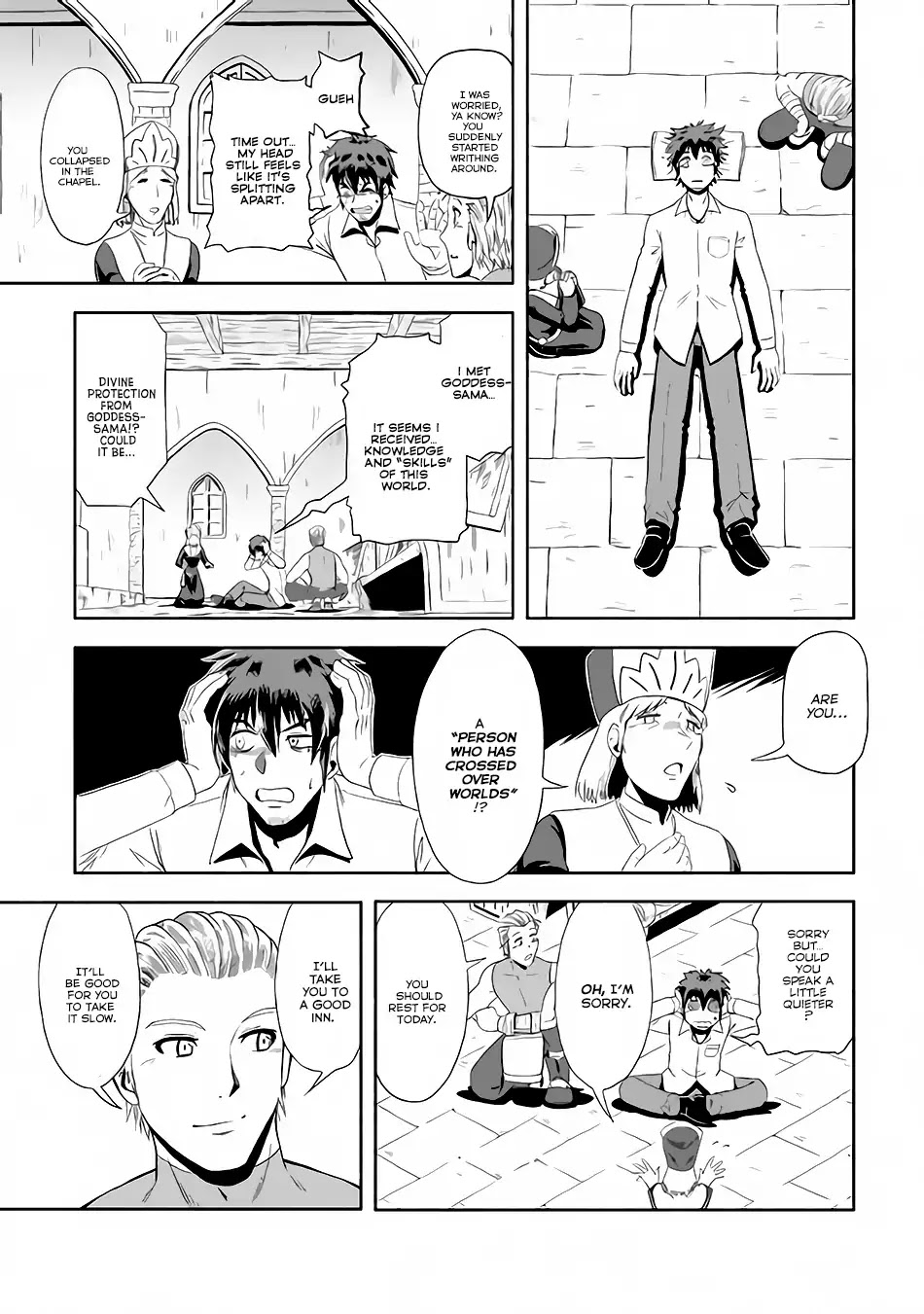 Isekai ni Tobasareta Ossan wa Doko e Iku? Chapter 1 page 24 - Chapter 1