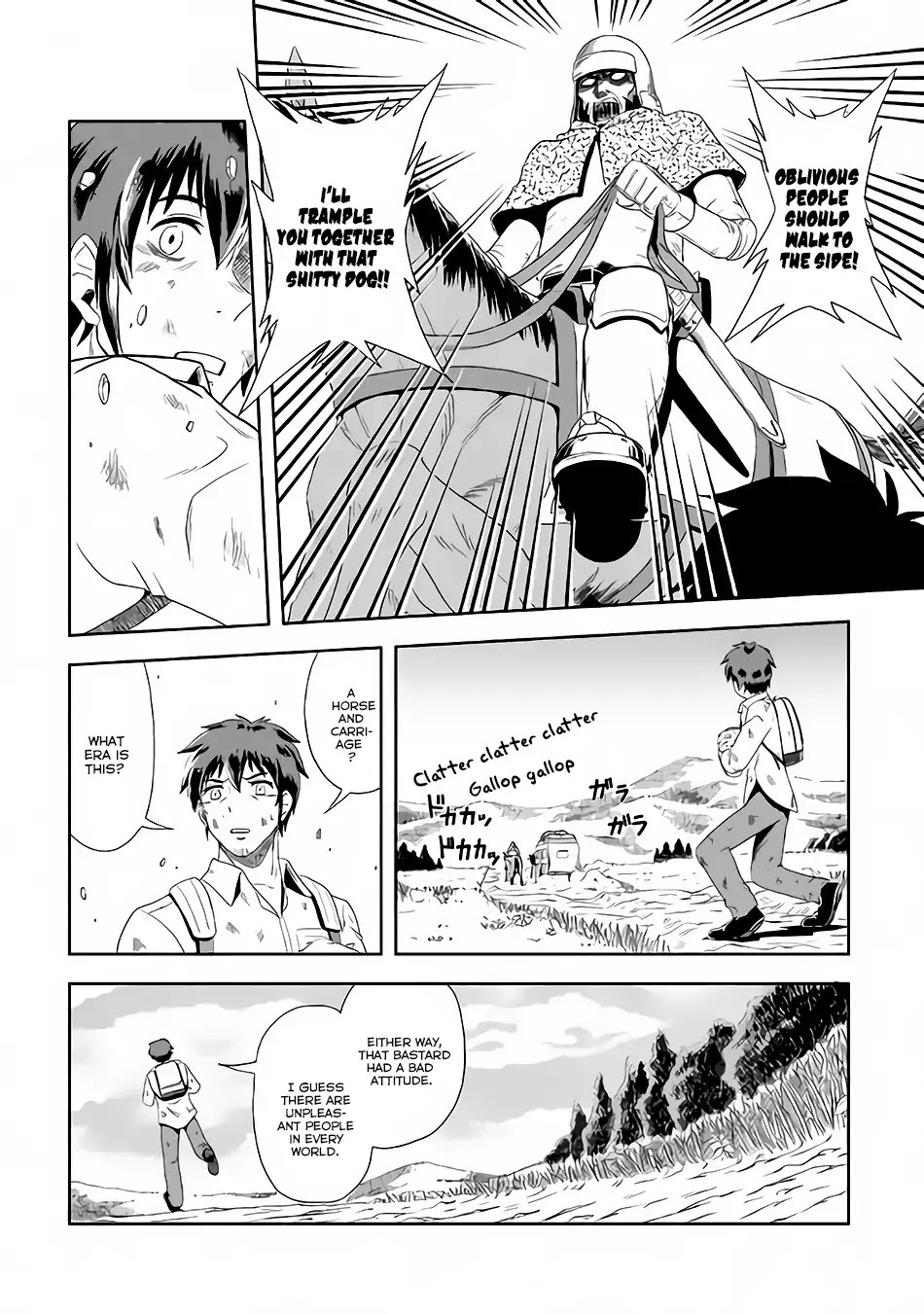 Isekai ni Tobasareta Ossan wa Doko e Iku? Chapter 1 page 9 - Chapter 1