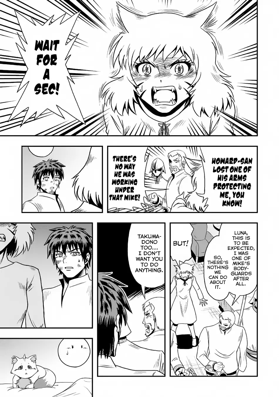Isekai ni Tobasareta Ossan wa Doko e Iku? Chapter 11 page 16 - Chapter 11: Ossan Protesting in the Other World