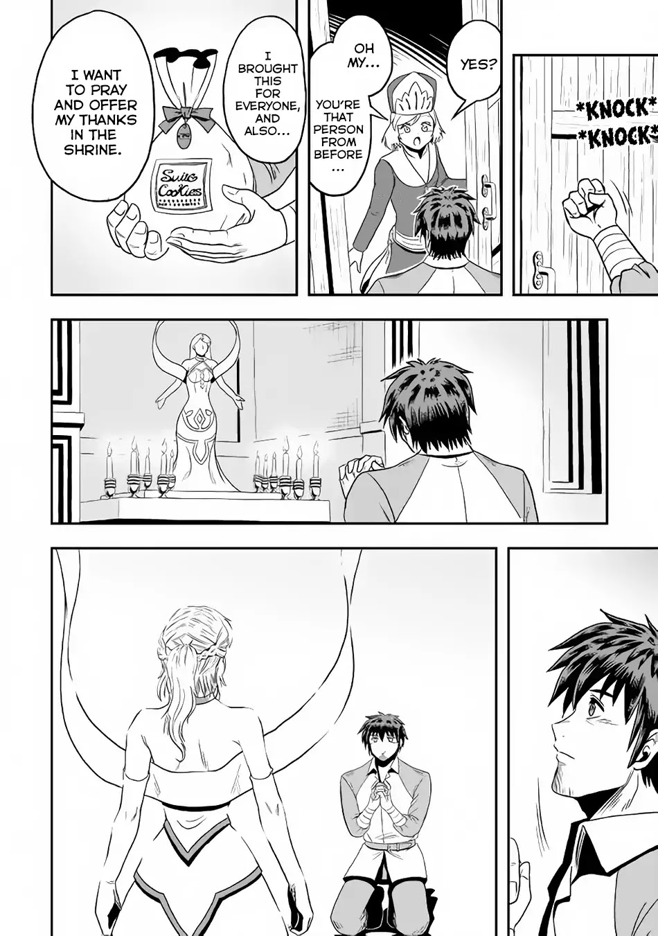 Isekai ni Tobasareta Ossan wa Doko e Iku? Chapter 11 page 21 - Chapter 11: Ossan Protesting in the Other World