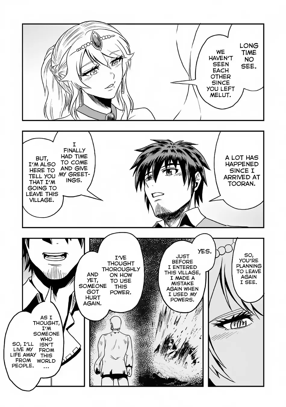 Isekai ni Tobasareta Ossan wa Doko e Iku? Chapter 11 page 22 - Chapter 11: Ossan Protesting in the Other World
